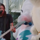 Foo Fighters’ Dave Grohl looks into a glassy-eyed reflection of his career decisions.